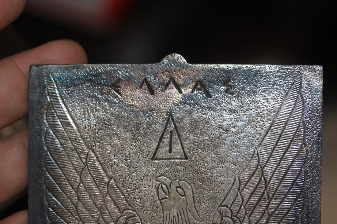 Antique/Vintage Repousse Note Pad - 3