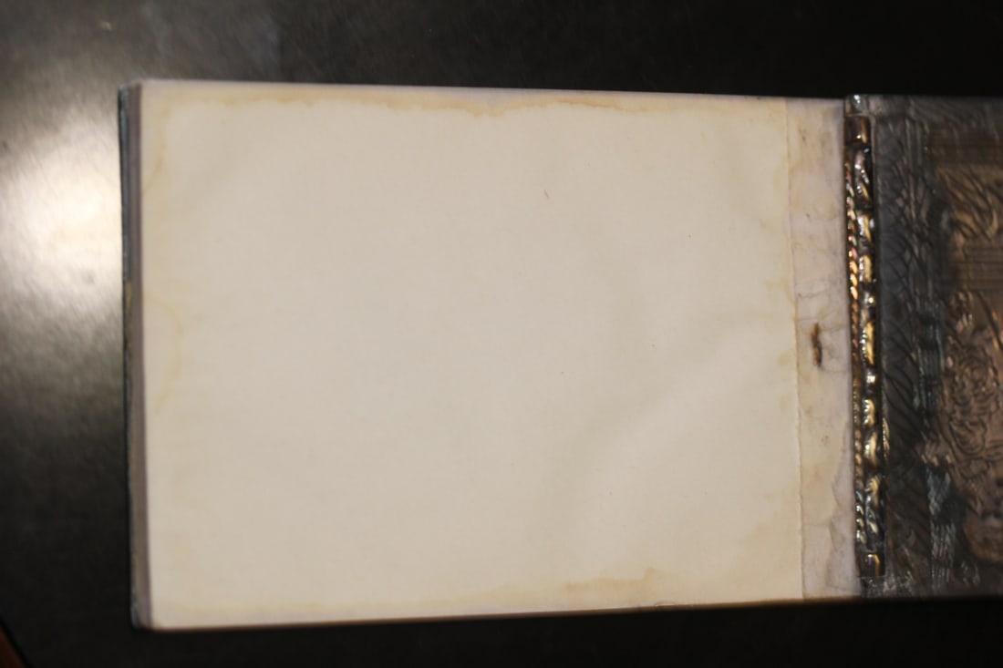 Antique/Vintage Repousse Note Pad - 4