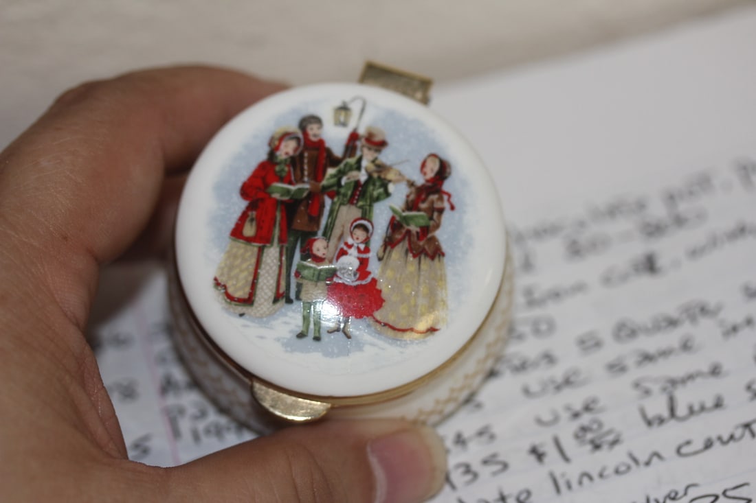 Ashford Christmas Theme Trinket Box - 2