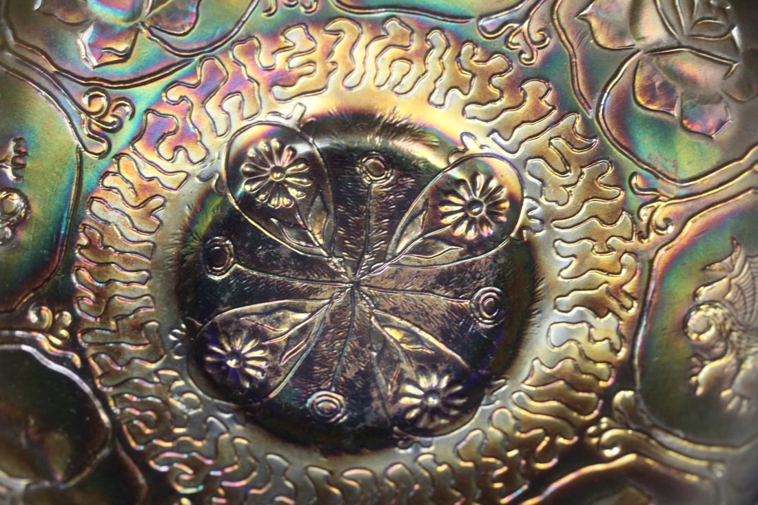 Carnival glass bowl - 2