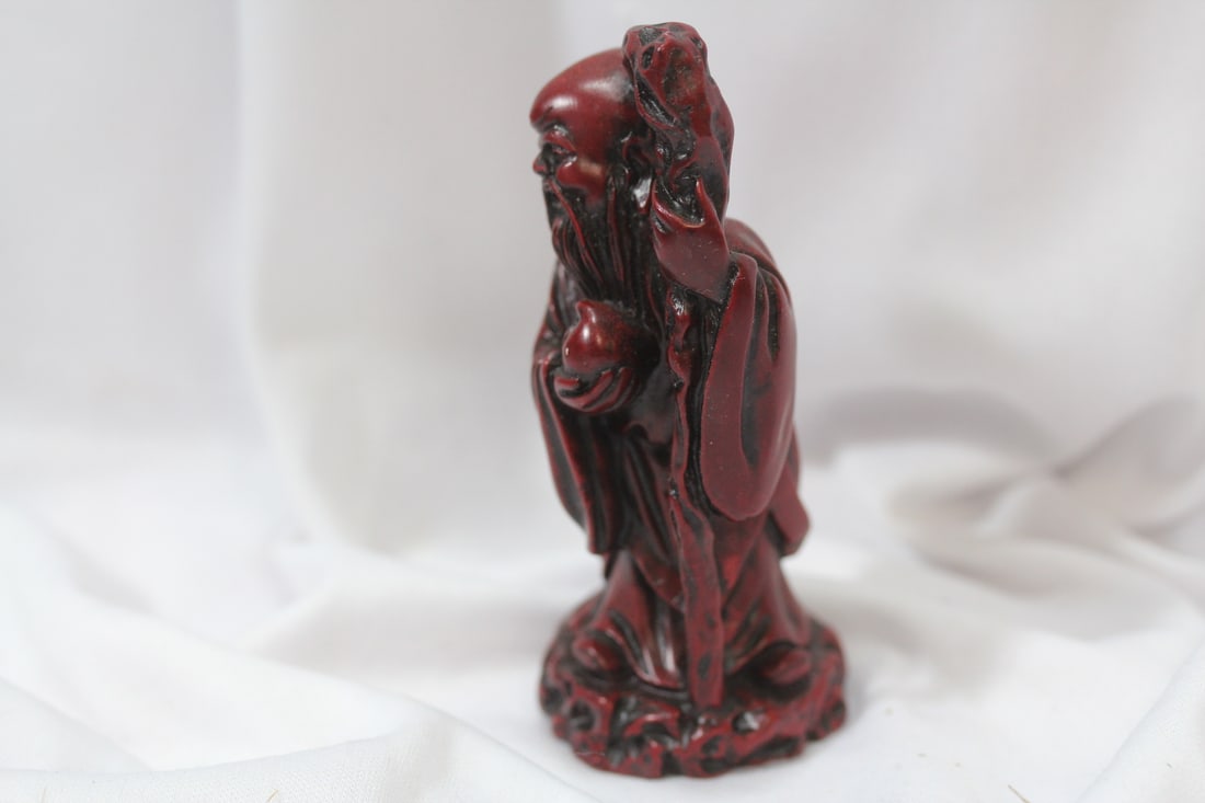 A Chiense Resin Figurine - 4
