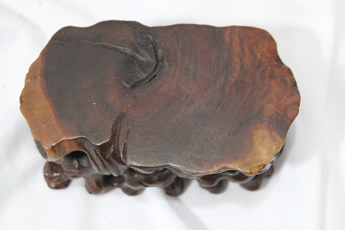 A Chinese Exotic Wood Stand - 2