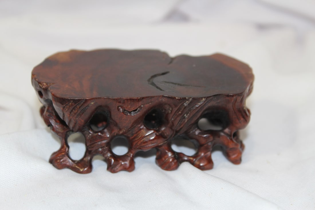 A Chinese Exotic Wood Stand - 4