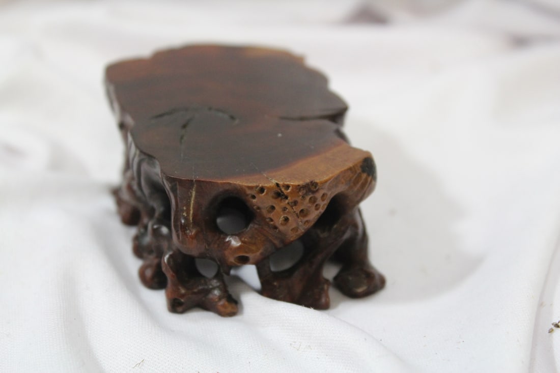 A Chinese Exotic Wood Stand - 5