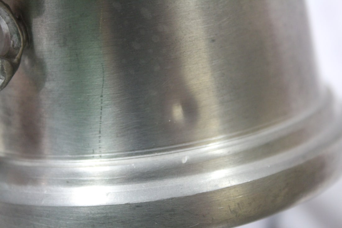 A Silverplated Creamer and Sugar Container - 8