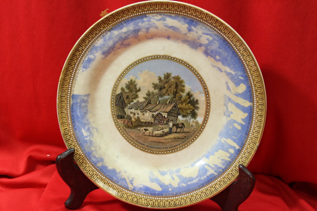A Scenic Vintage Plate (1 of 5)