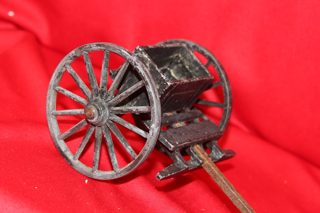 A Cast Iron or Metal Cannon Holder - 2