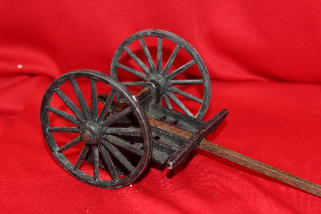 A Cast Iron or Metal Cannon Holder - 4