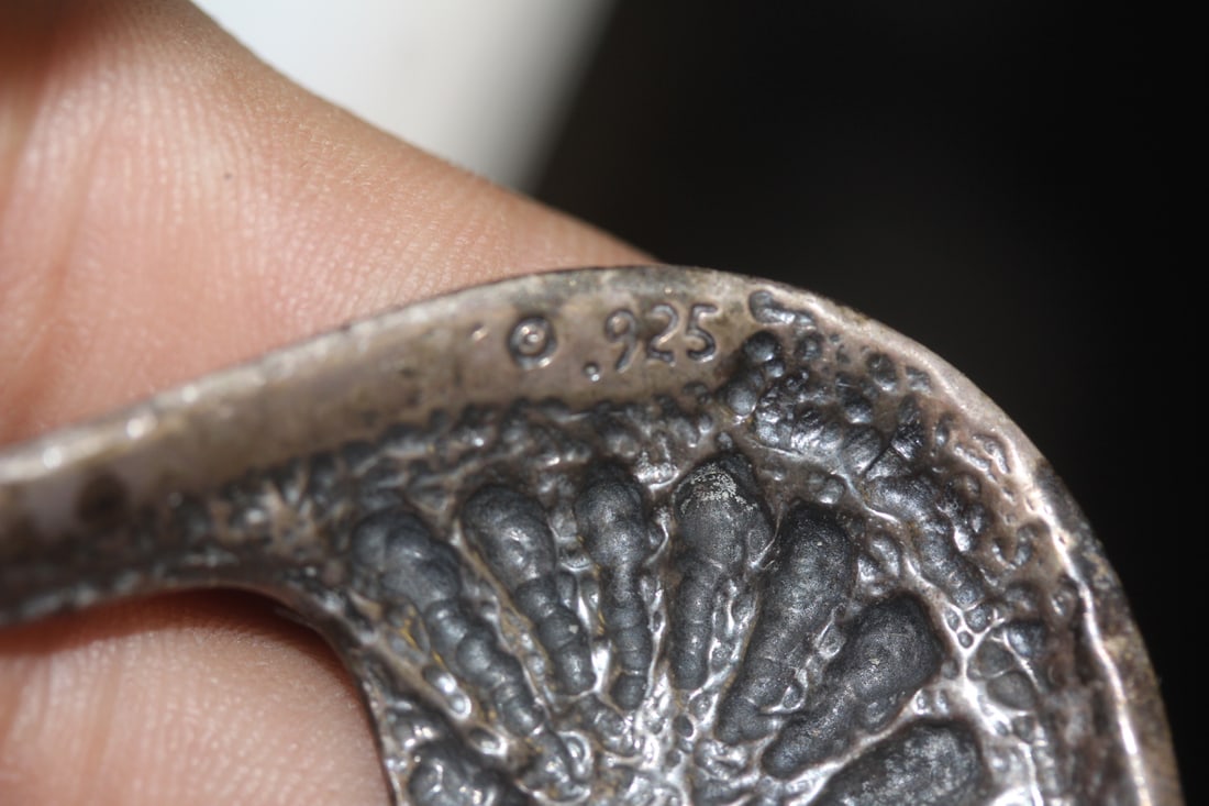 Marked Sterling Belt Buckle - 3