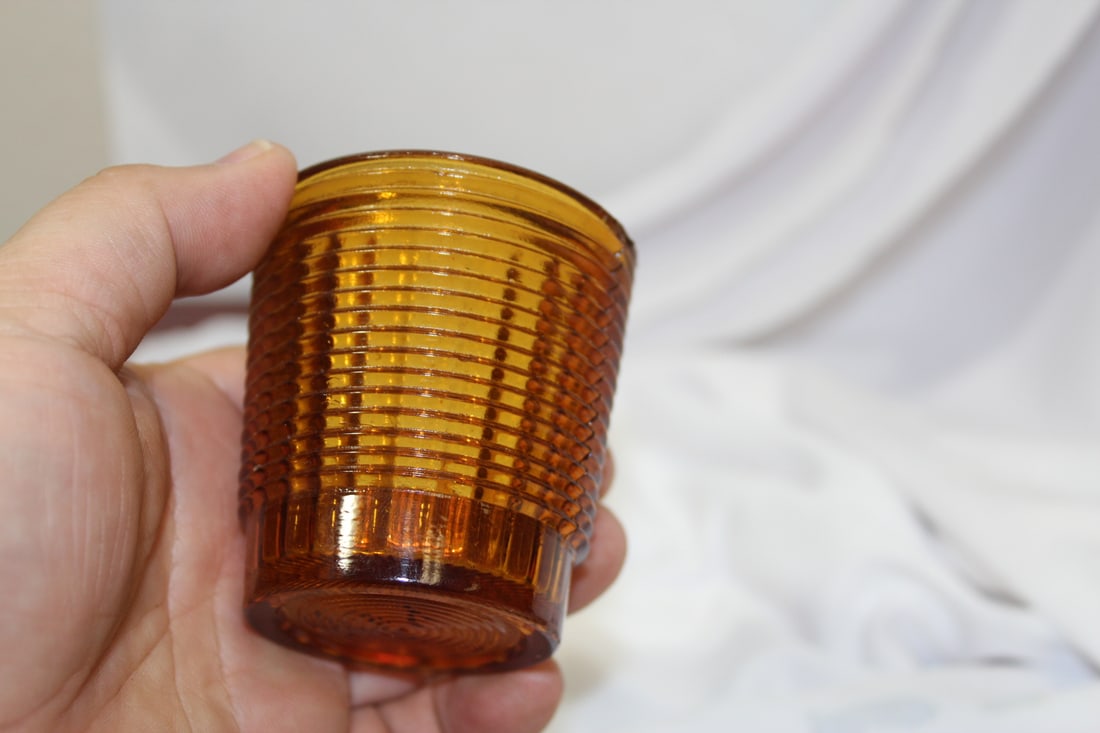 An Amber Glass Cup - 4