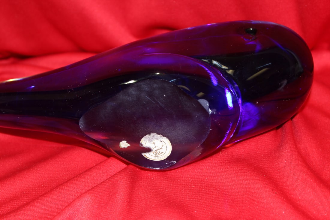 An Artglass Whale - 3