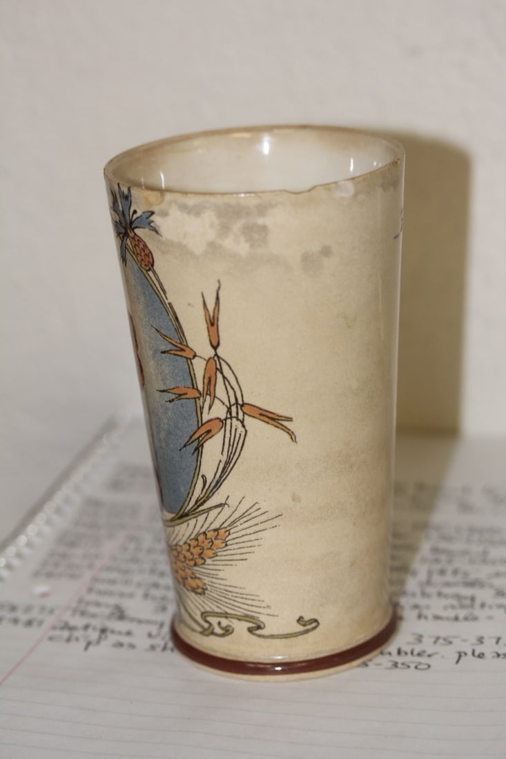 Antique Villeroy and Boch Tumbler - 7
