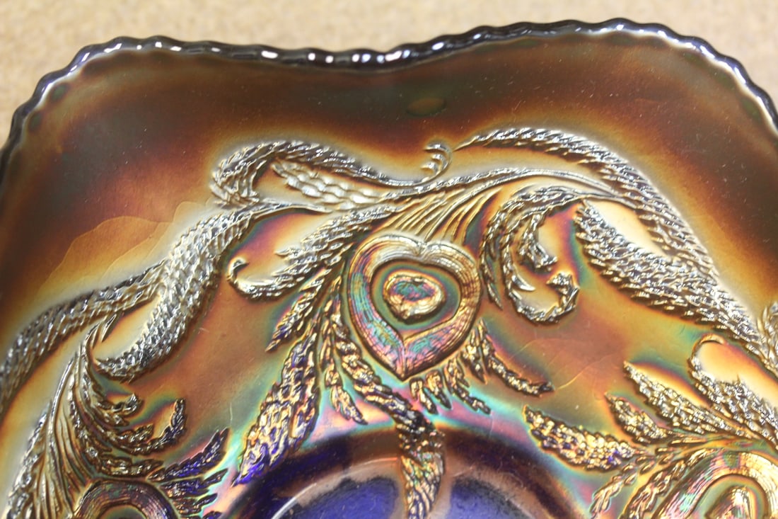 Carnival glass bowl - 2