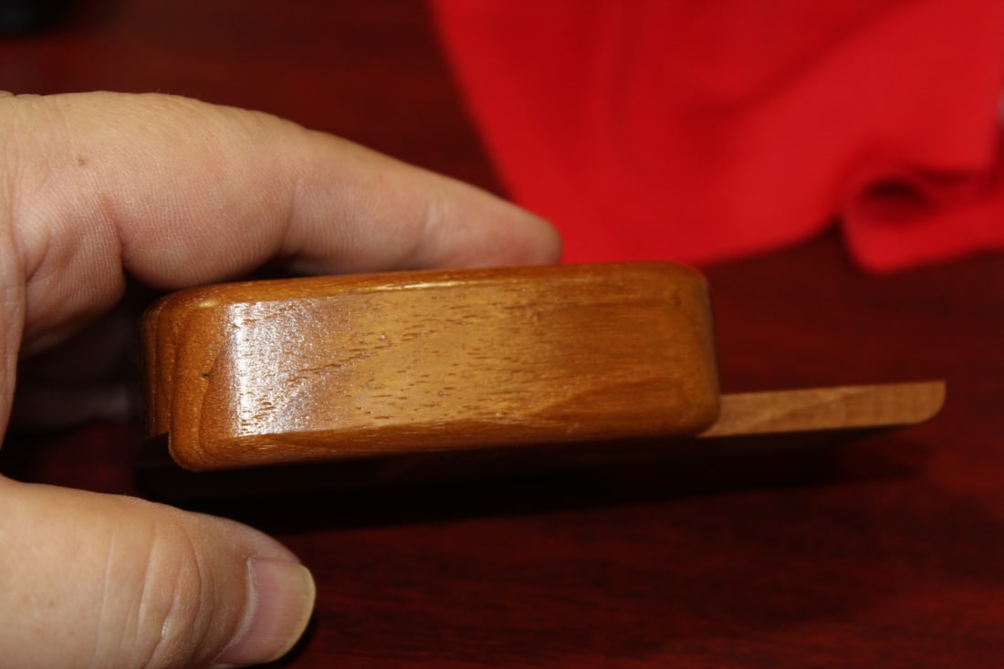 A Wooden Slide Trinket Box - 4