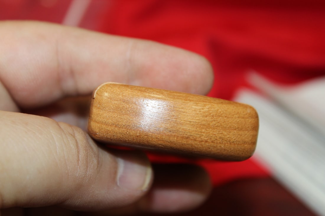 An Inlaid Wooden Slide Trinket Box - 3
