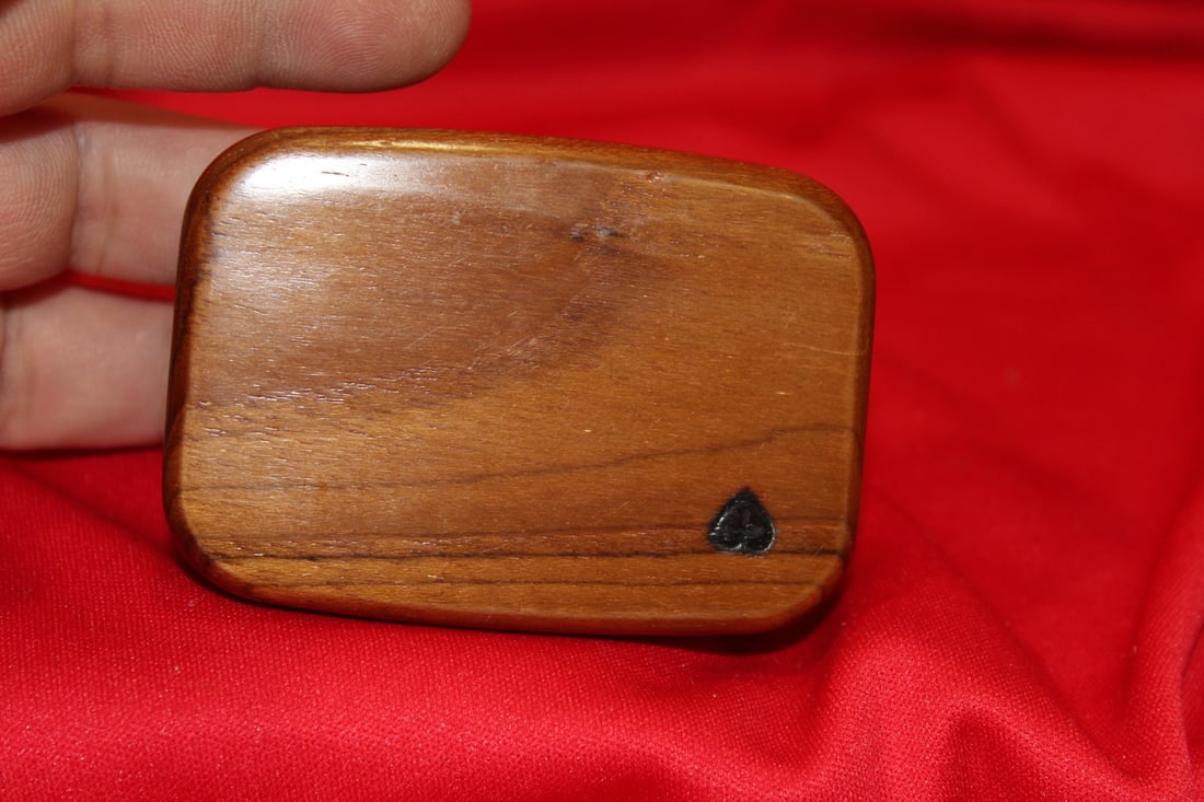 An Inlaid Wooden Slide Trinket Box - 3