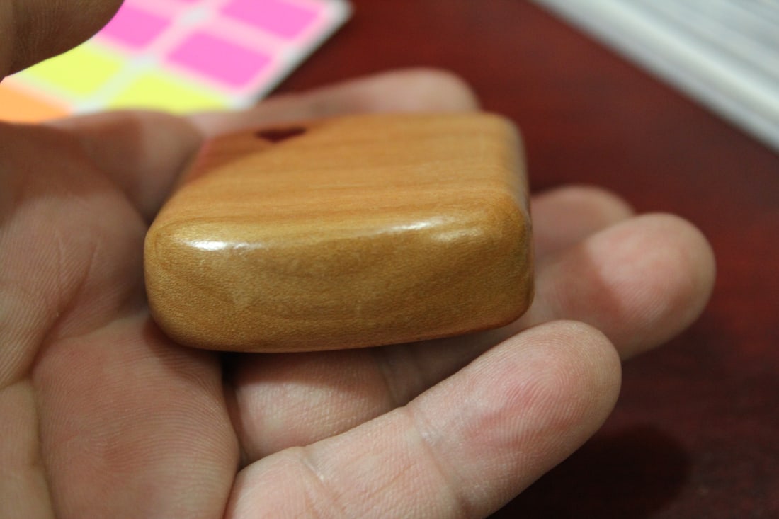 An Inlaid Wooden Slide Trinket Box - 4