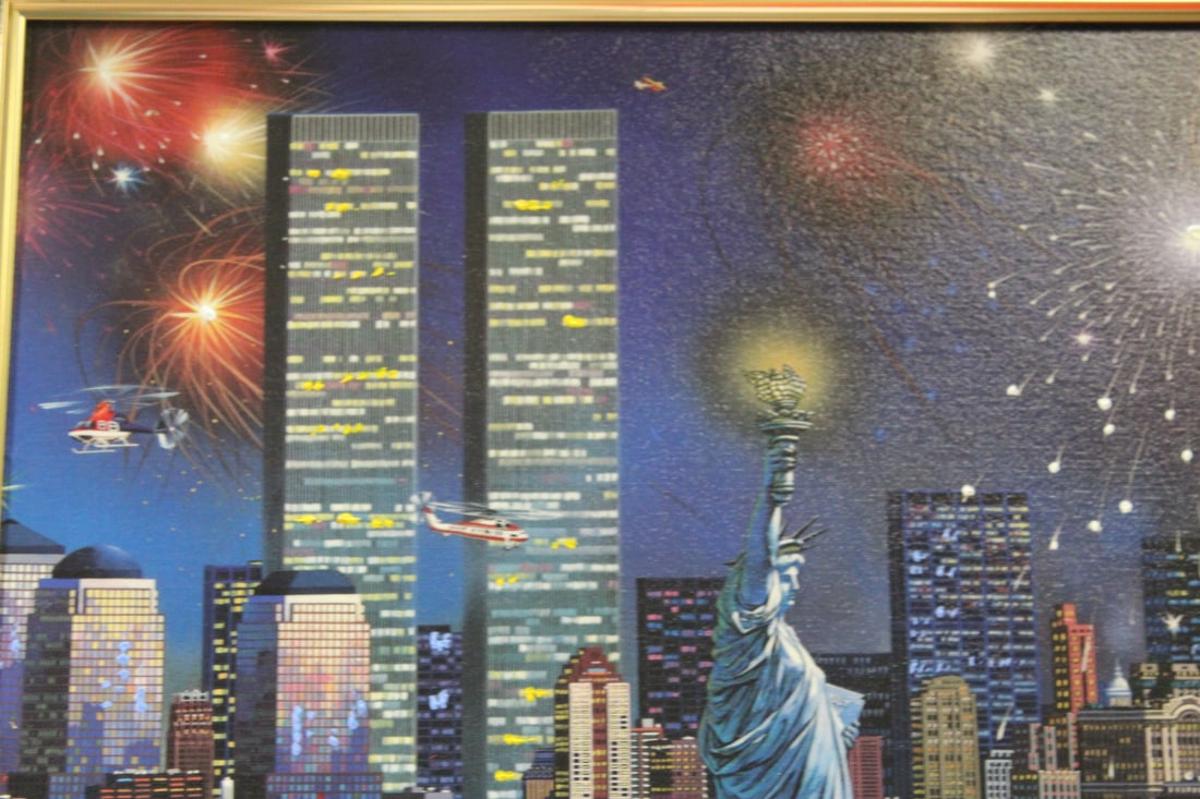 An Alexander Chen Seriolithograph on Canvas - 4