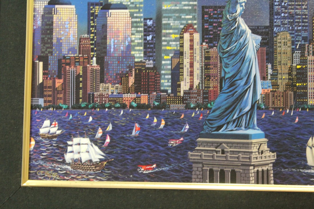 An Alexander Chen Seriolithograph on Canvas - 5