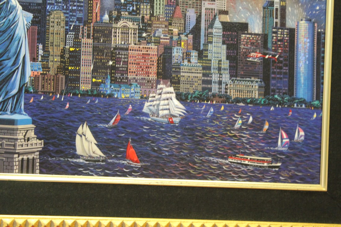 An Alexander Chen Seriolithograph on Canvas - 6