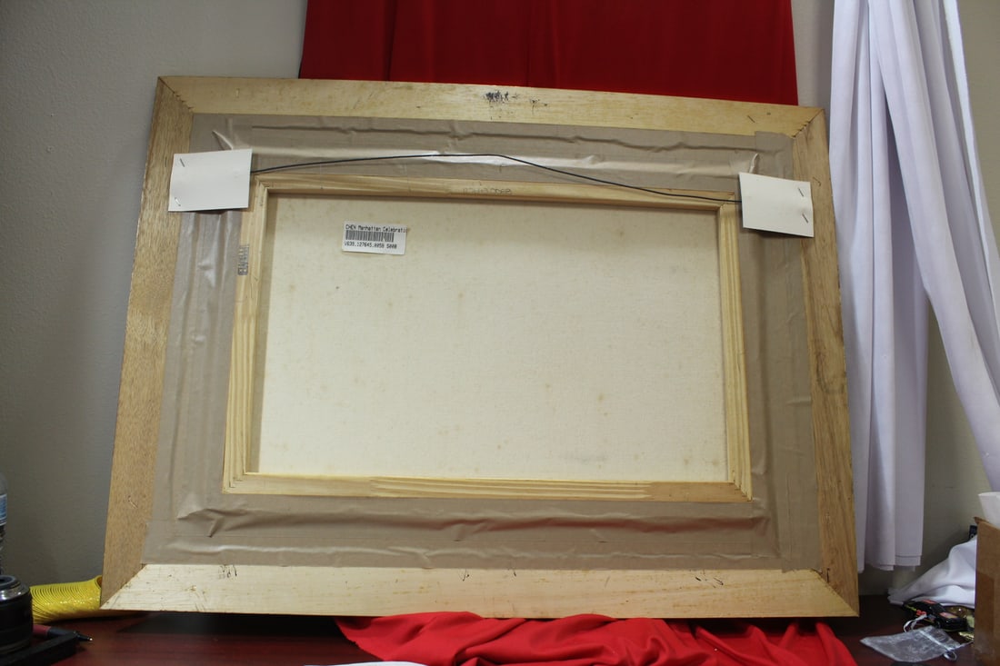 An Alexander Chen Seriolithograph on Canvas - 9