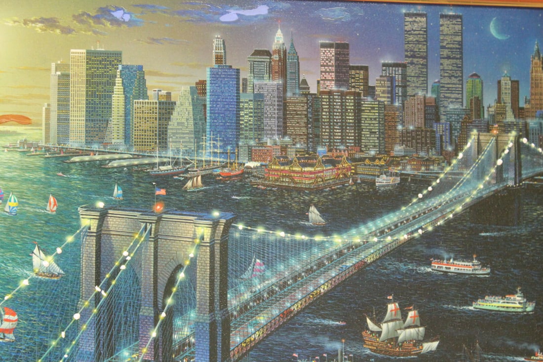 An Alexander Chen Seriolithograph on Canvas - 2