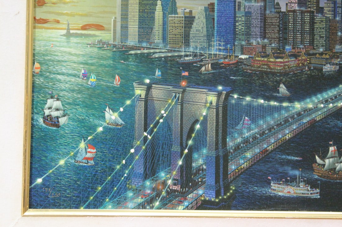 An Alexander Chen Seriolithograph on Canvas - 3