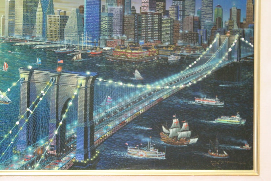 An Alexander Chen Seriolithograph on Canvas - 4