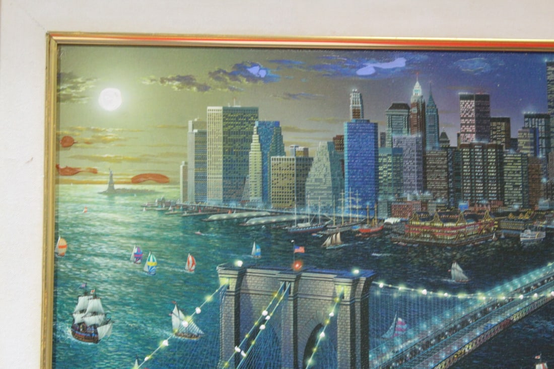 An Alexander Chen Seriolithograph on Canvas - 5