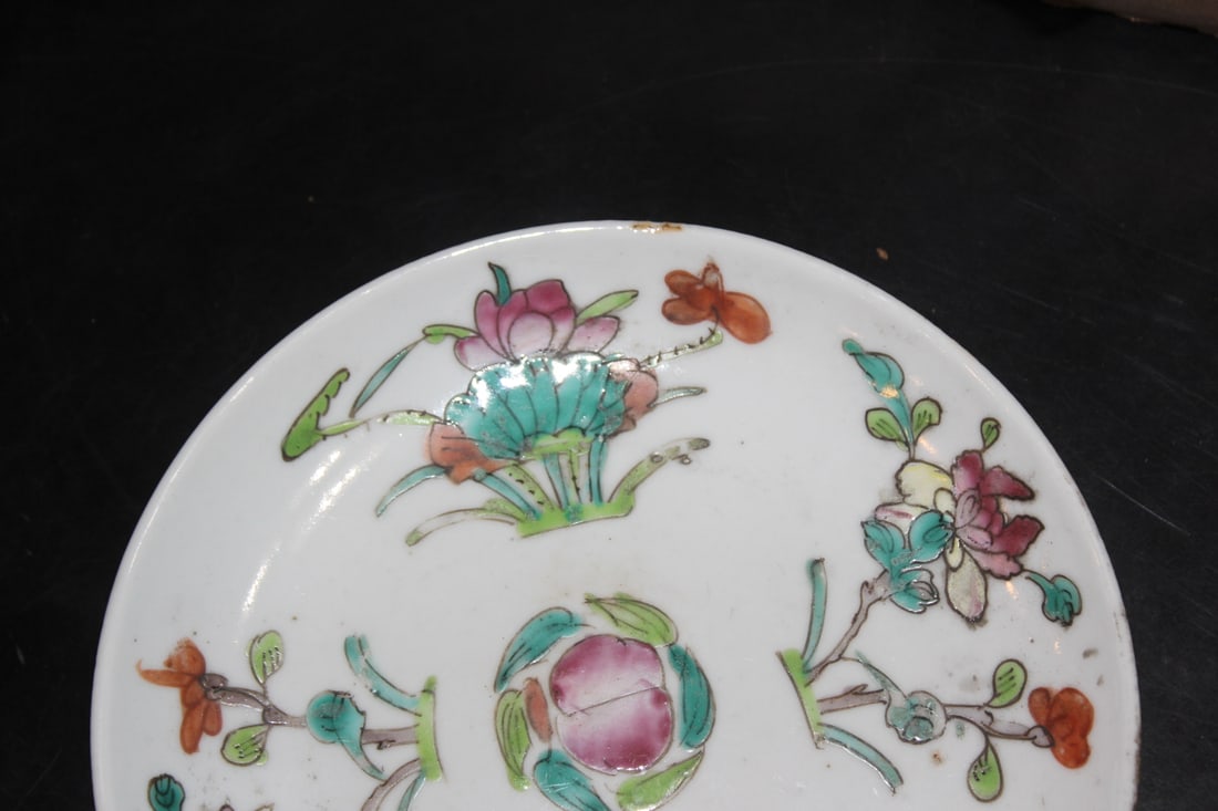 Antique Chinese Famille Rose? Small Plate - 2