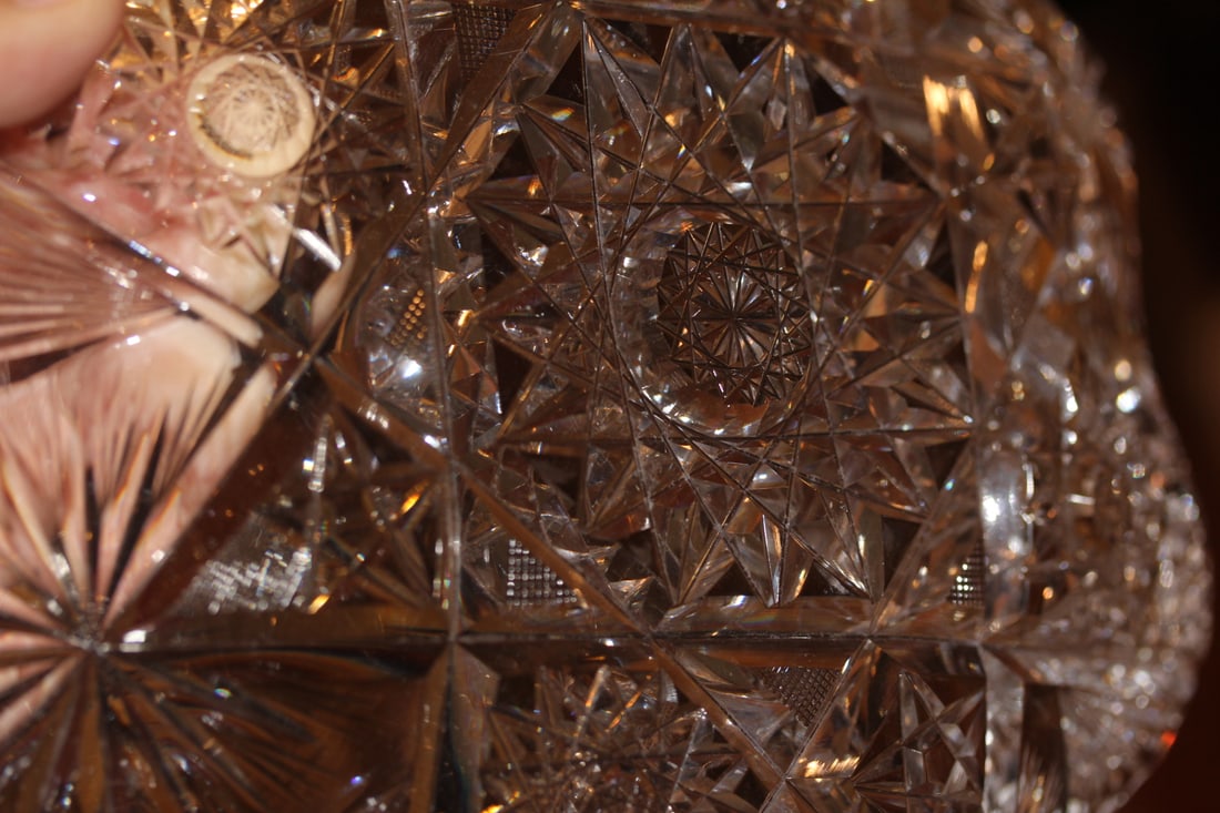 Brilliant Cut Glass Bowl - 6