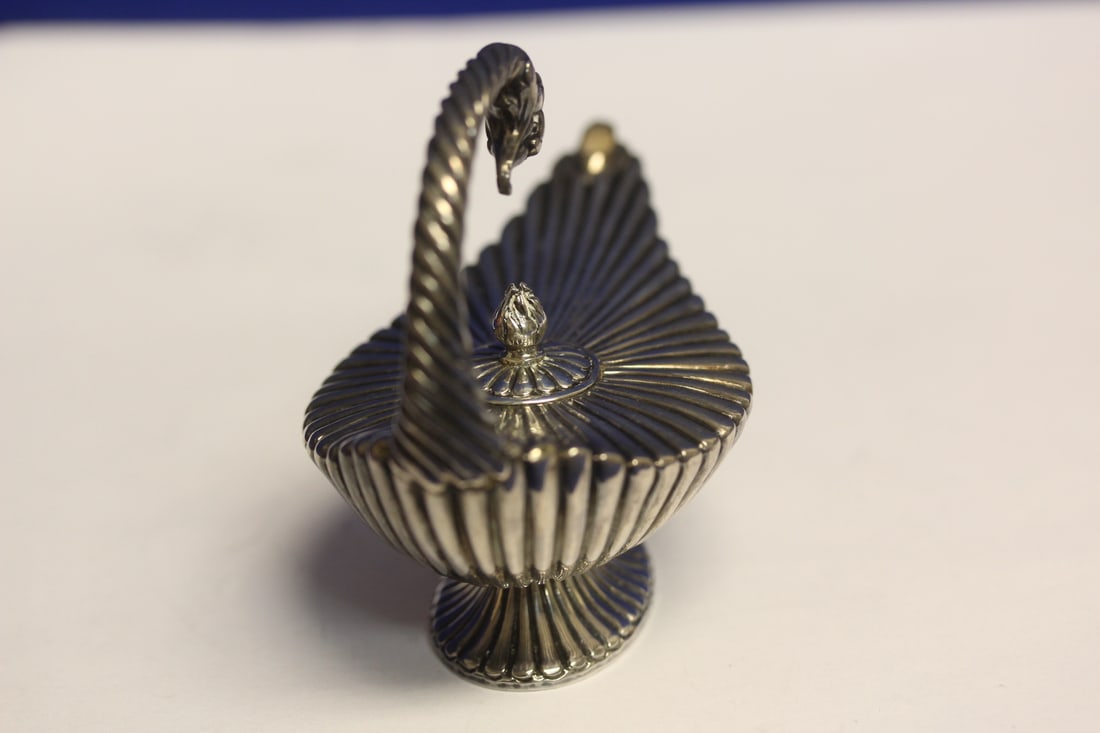 A Sterling Gennie Lamp - 2