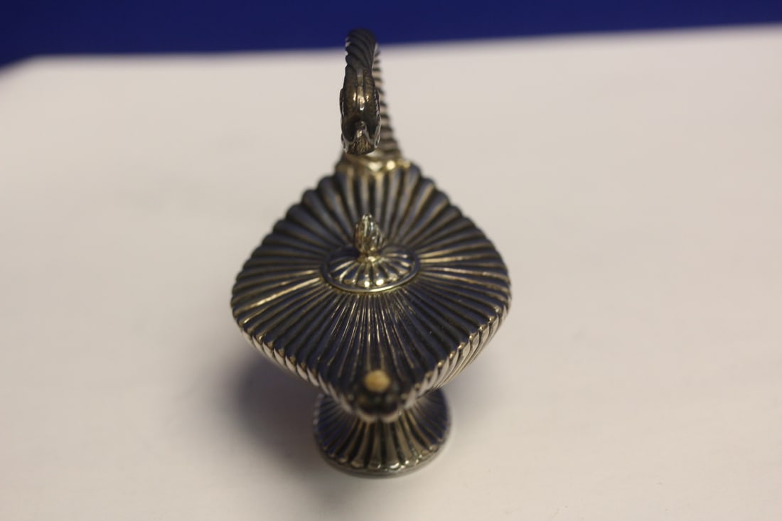 A Sterling Gennie Lamp - 4
