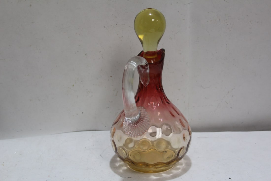 An Art Glass Cruet - 2