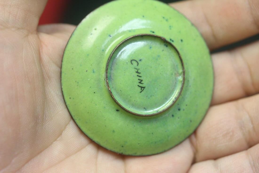 Antique Chinese Small Dish - 2