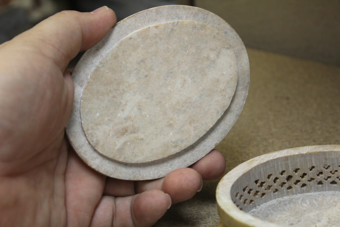 Inlaid Soapstone Box - 3