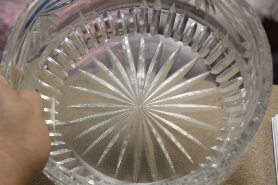 Beautiful Cut Crystal Bowl - 2