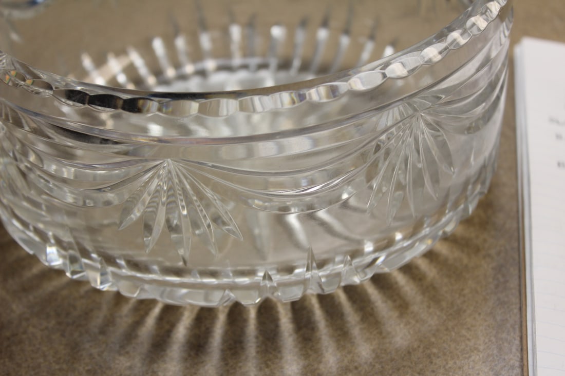 Beautiful Cut Crystal Bowl - 3