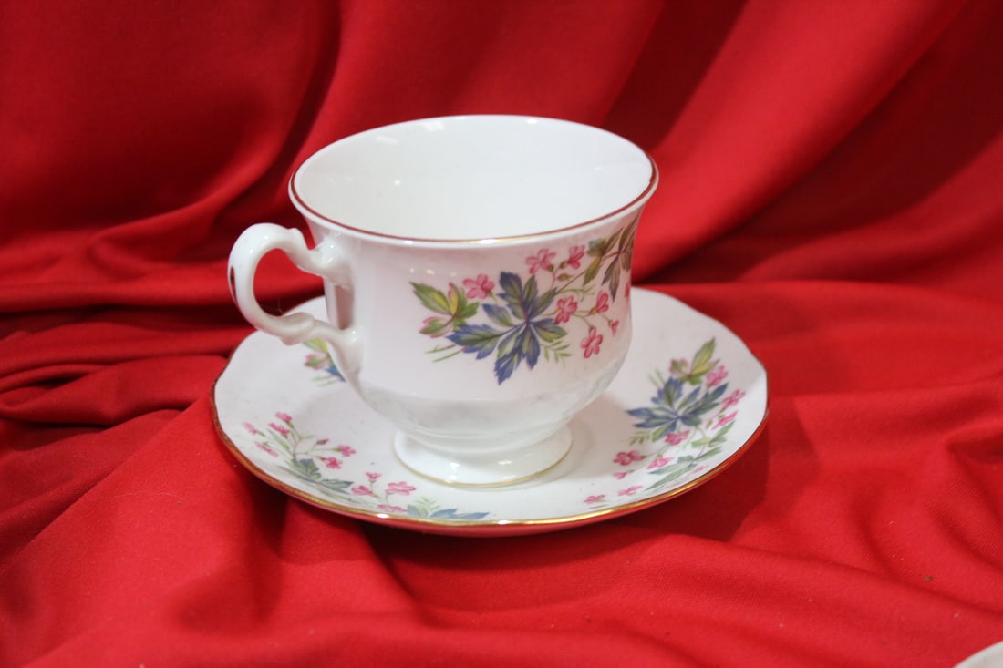 A Queen Ann Cup and Saucer - 2