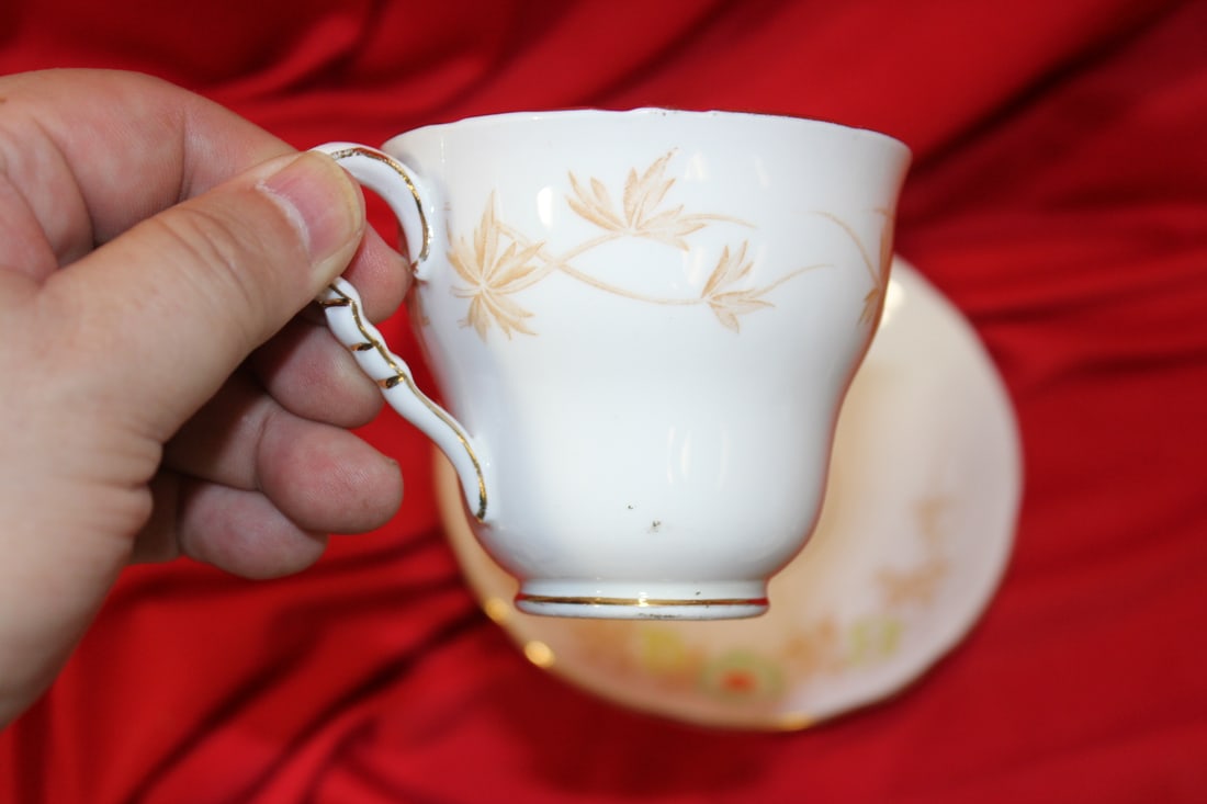 A Sroyal Stanford Bone China Cup and Saucer - 3