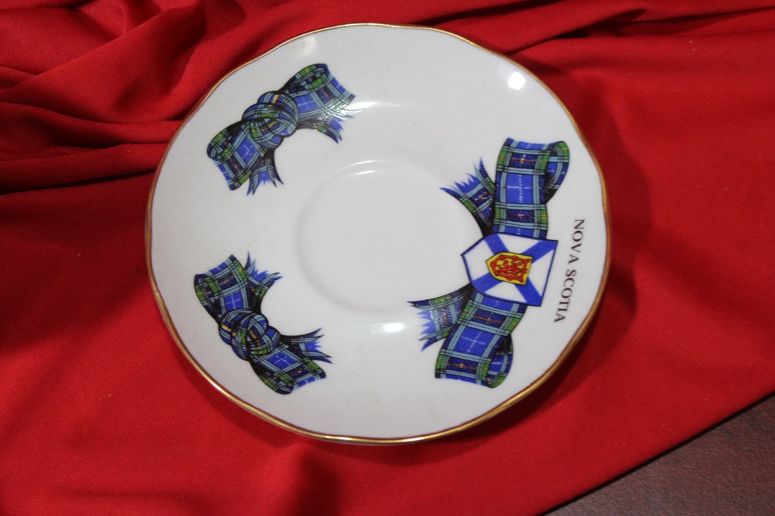 A Rare Crown Warwick Nova Scotia Cup and Saucer - 6