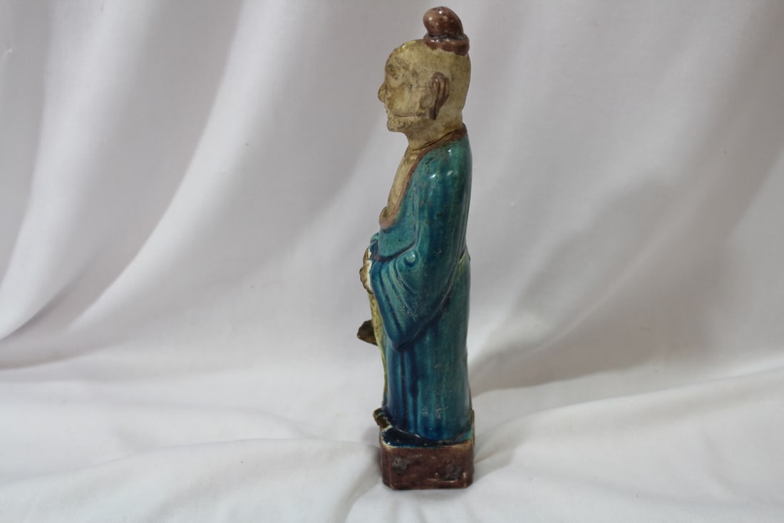 An Antique Chinese Clay Figurine - 3
