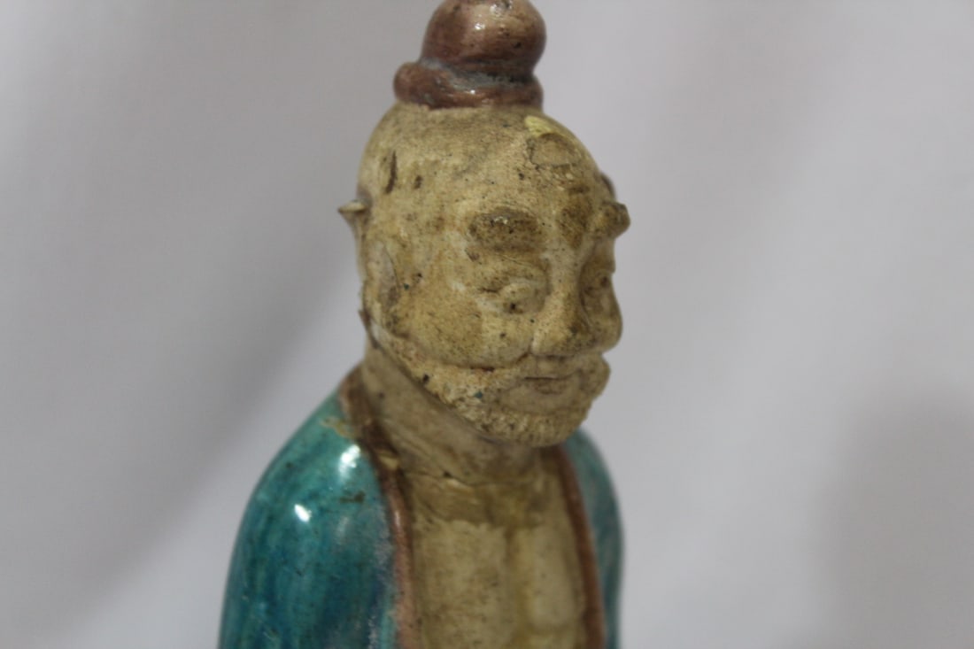 An Antique Chinese Clay Figurine - 6