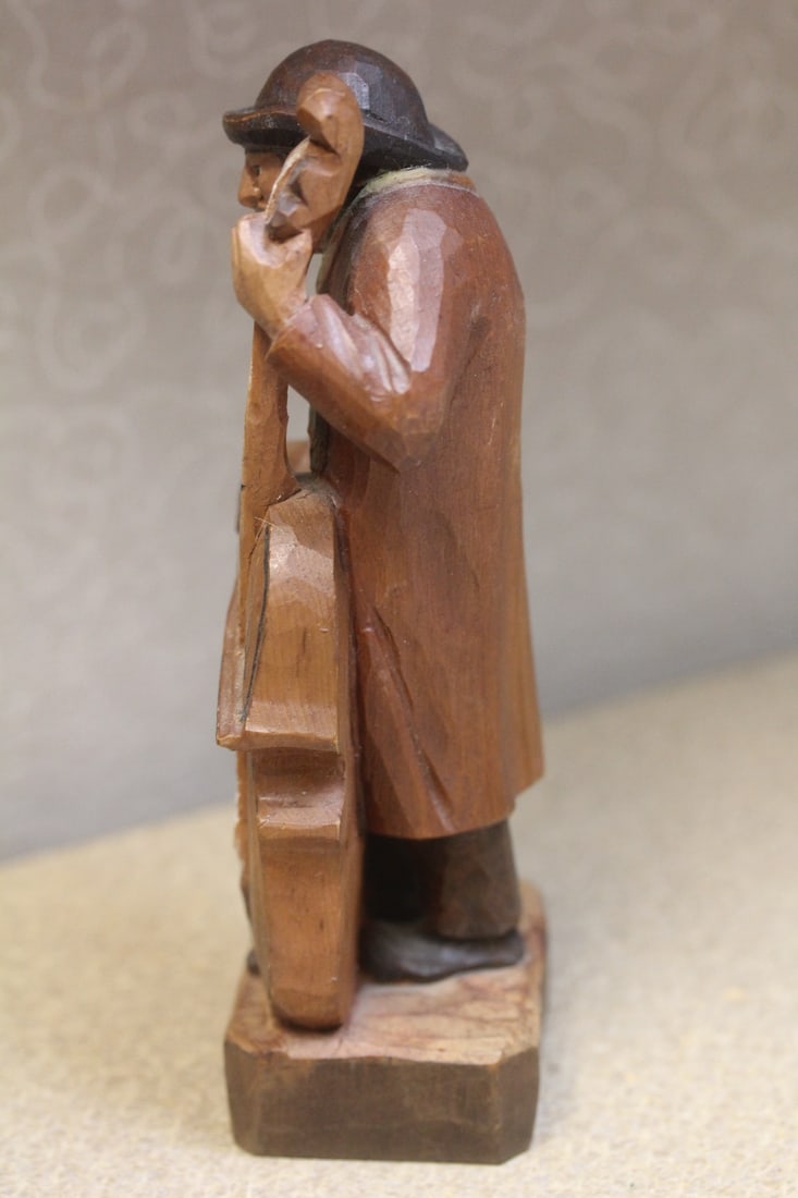 Carved Wooden Figurine - 2