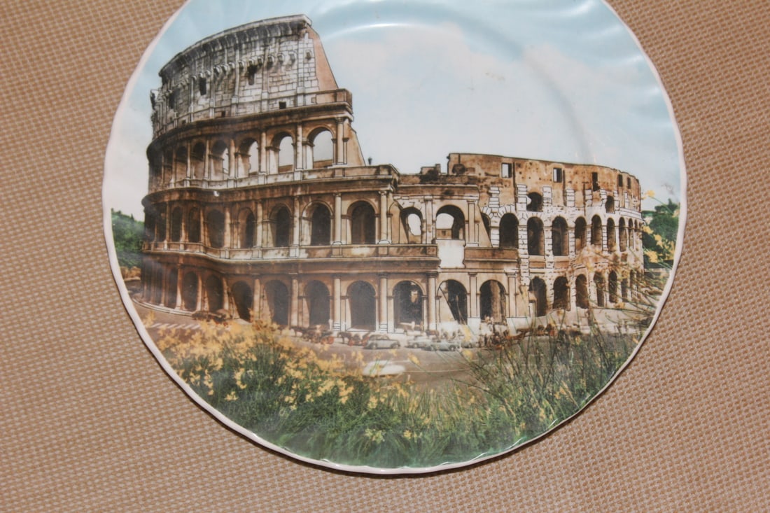 A Rome Ceramic Plate - 3