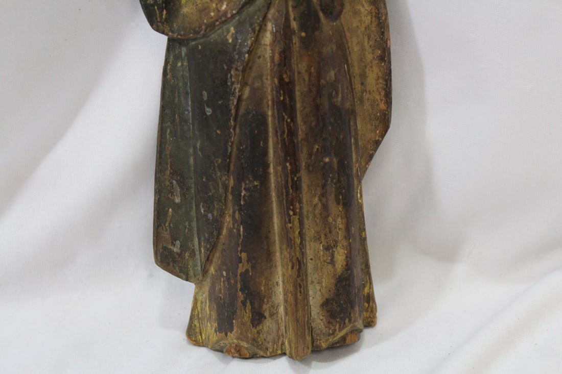 An Antique Wooden Icon - 3