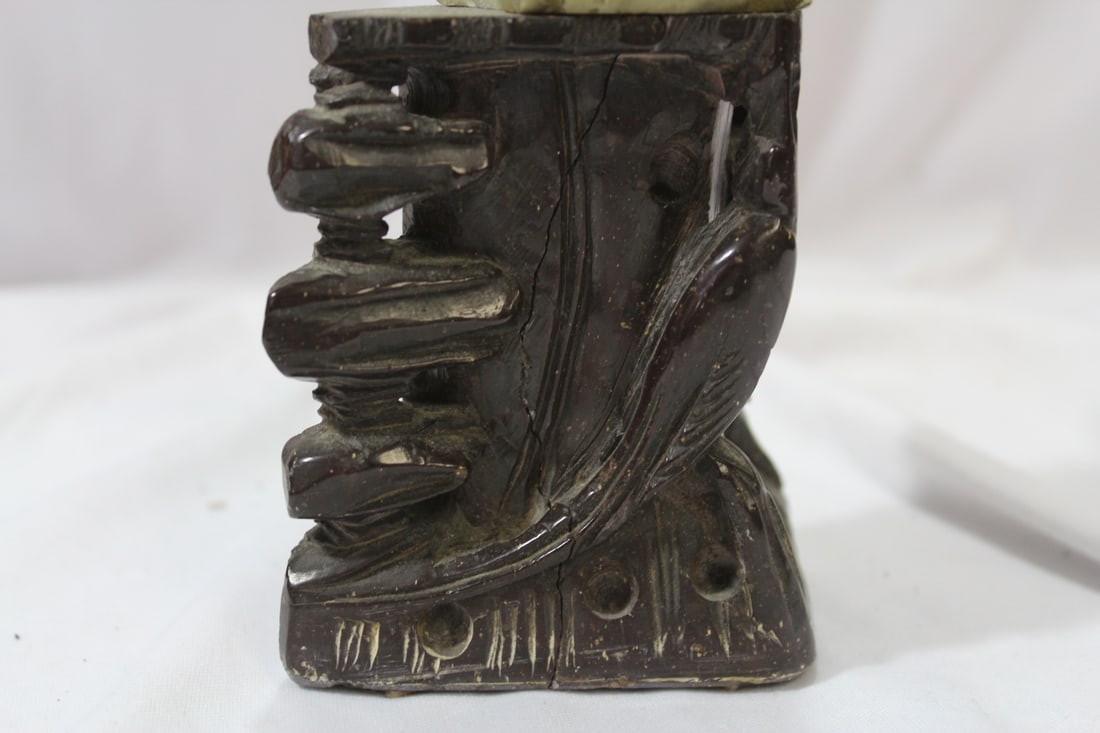 A Large Soapstone Figurine - 4