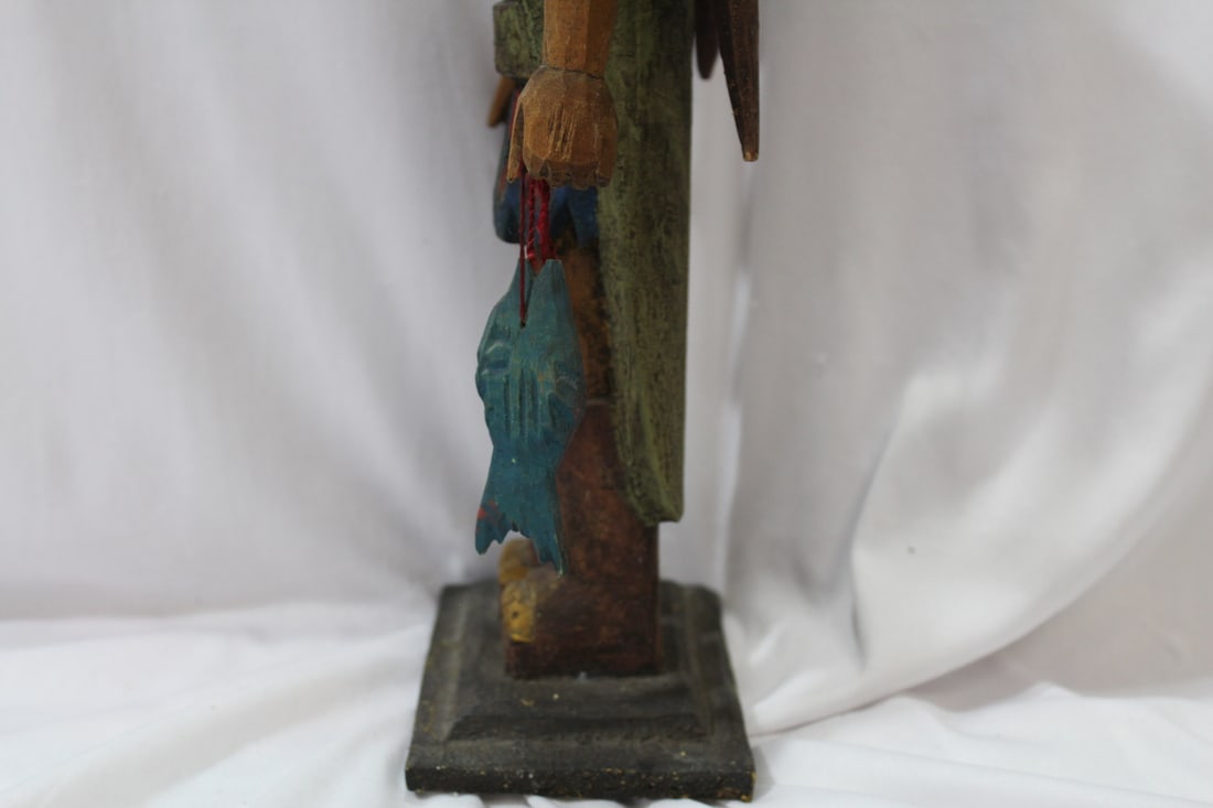 A Wooden Figurine - 6