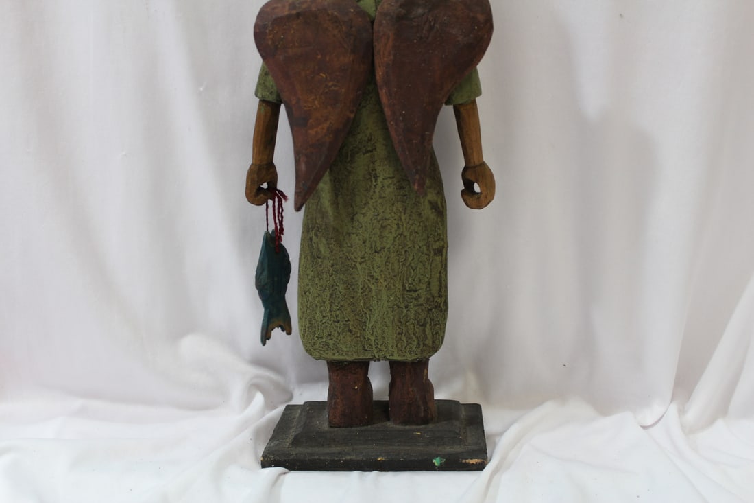 A Wooden Figurine - 9