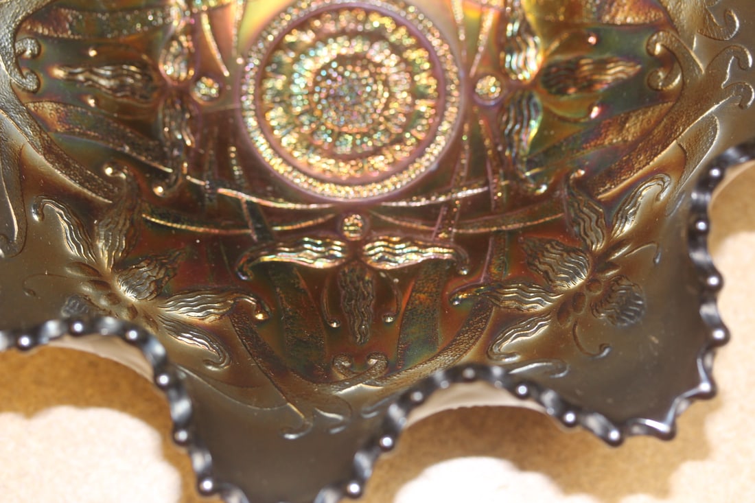 Carnival glass bowl - 2
